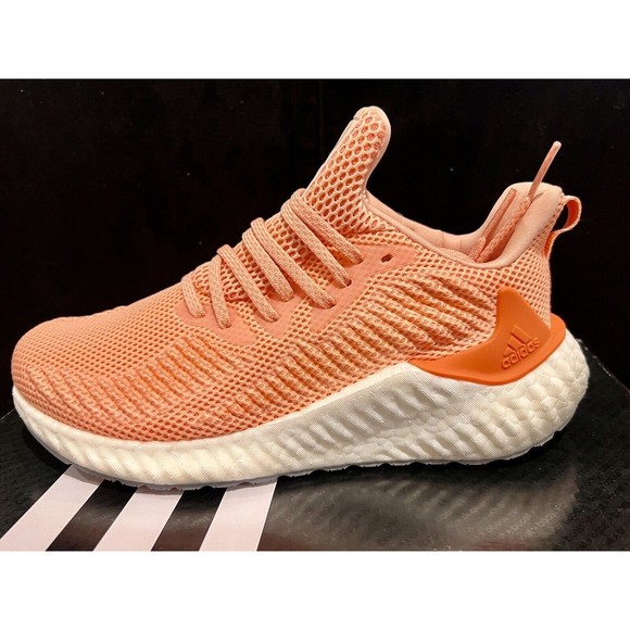 Size 6 & 8.5 Adidas Alphaboost Semi Coral Glow Pink Men\'s Running Shoes F33947 main image 6
